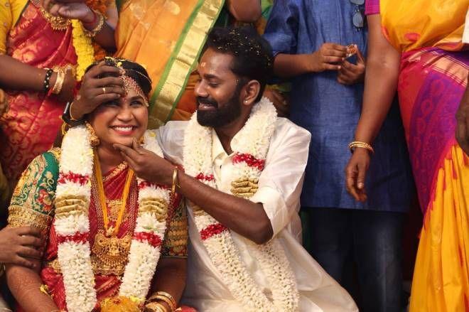 Actor Ramesh Tilak & Navalakshmi's Marriage Photos