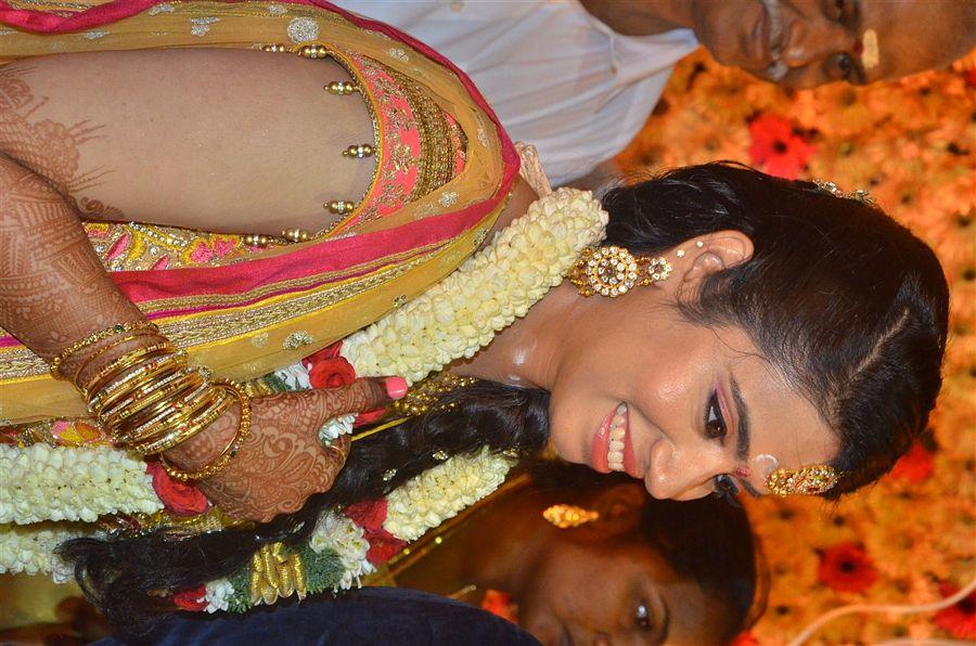 Actor Singamuthu Son Wedding Reception Photos