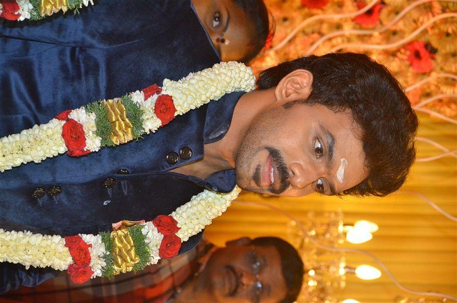 Actor Singamuthu Son Wedding Reception Photos