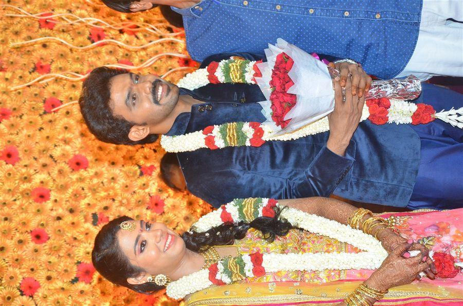 Actor Singamuthu Son Wedding Reception Photos