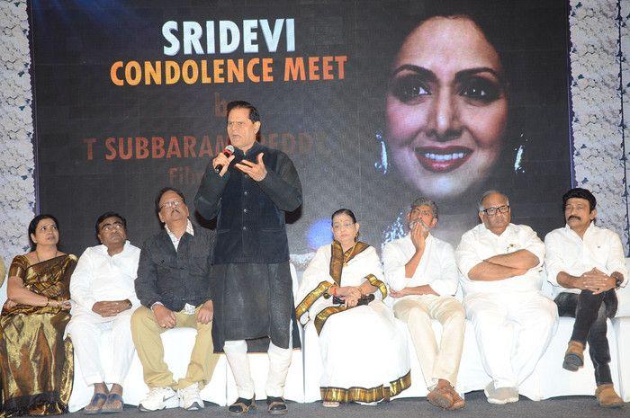 Actor Sridevi’s condolence Press meet Photos