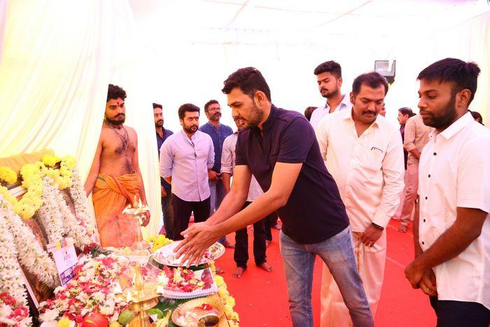 Actor Suriya New Movie Opening Photos