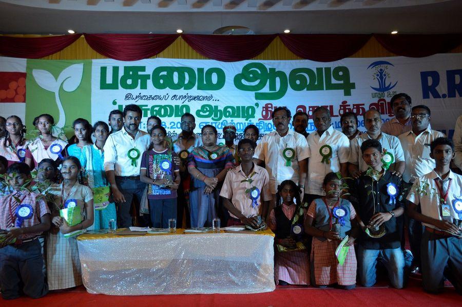 Actor Suriya inaugurates Pasumai Avadi Event Stills