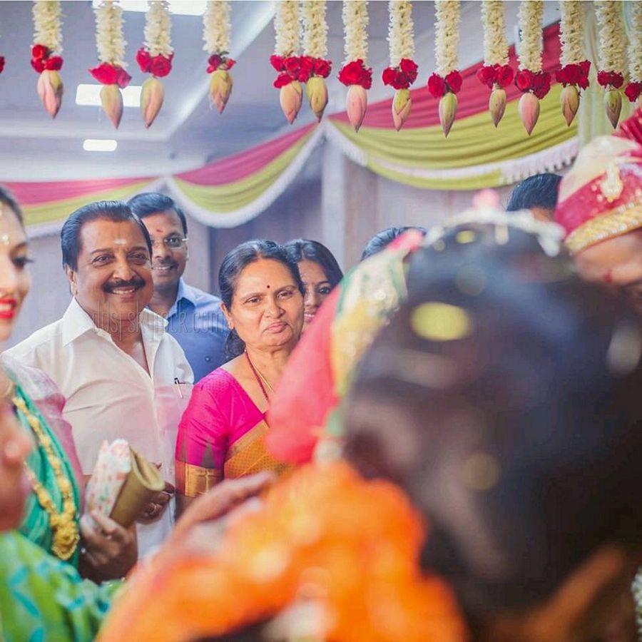 Actor Surya Family at Recent Wedding Photos