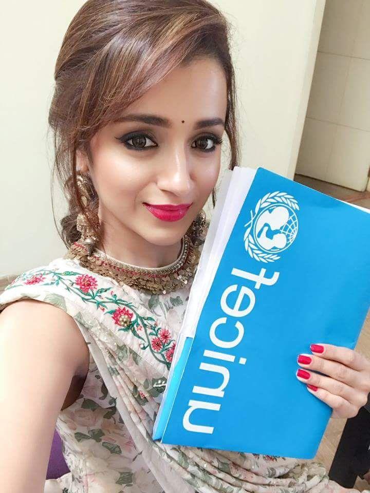 Actor Trisha gets UNICEF celebrity advocate status Photos