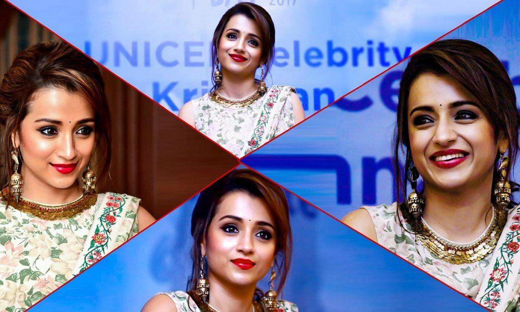 Actor Trisha gets UNICEF celebrity advocate status Photos