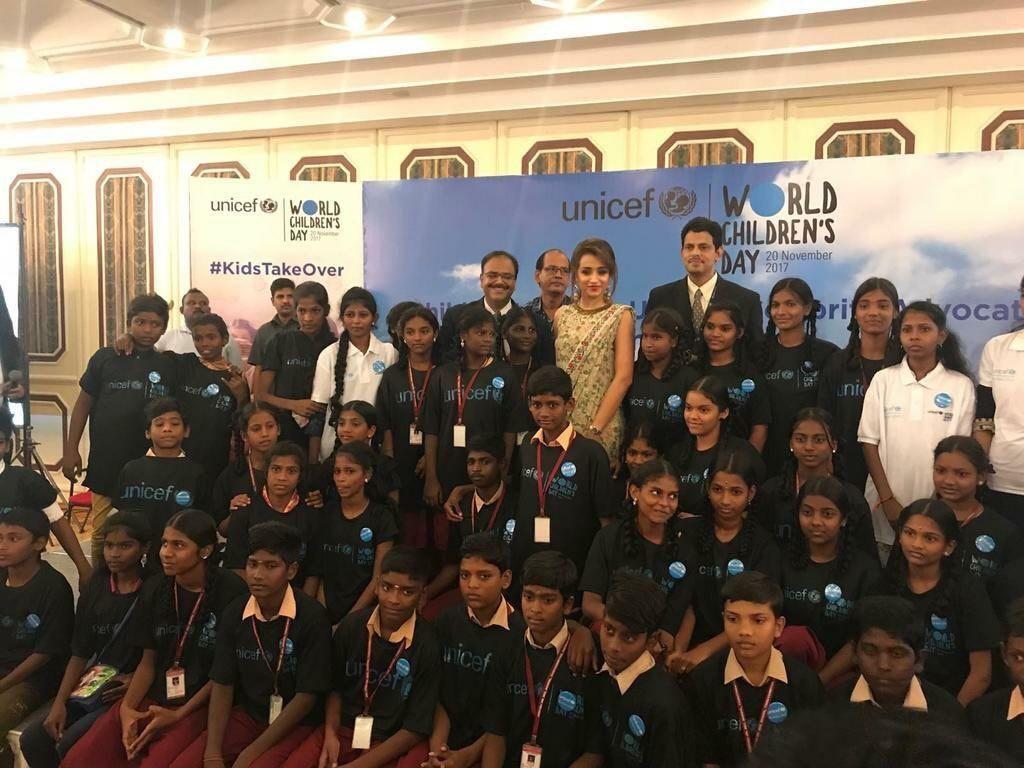 Actor Trisha gets UNICEF celebrity advocate status Photos