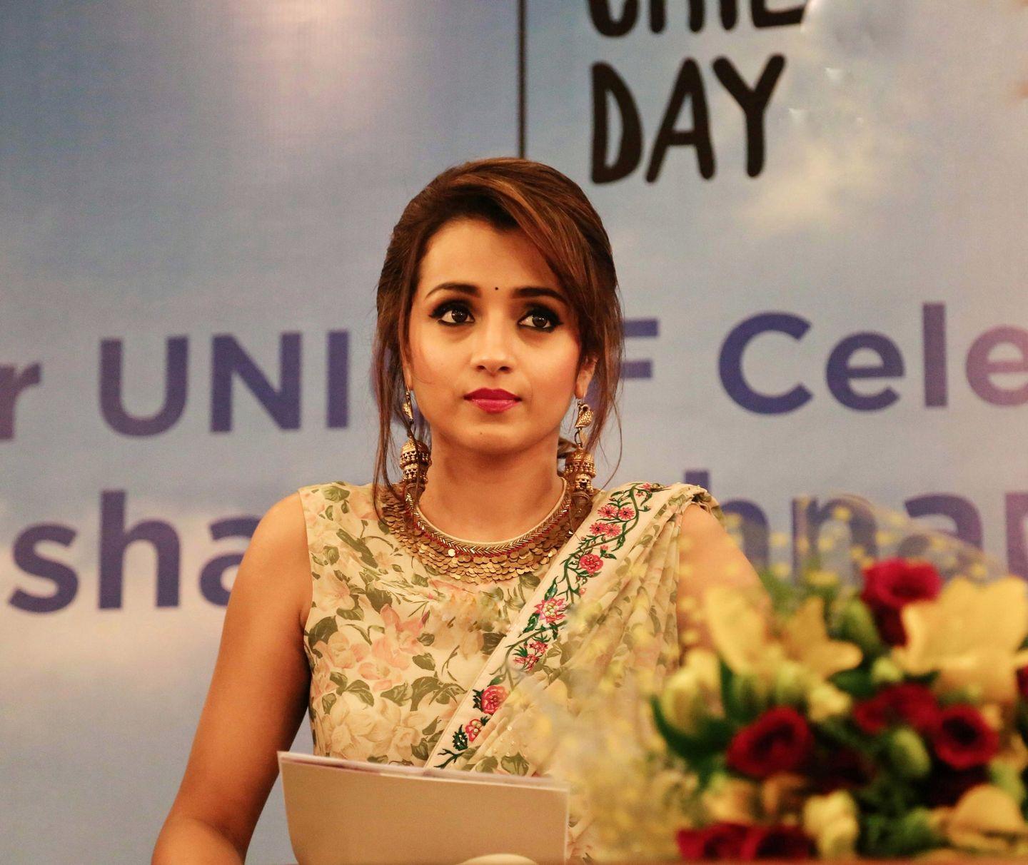 Actor Trisha gets UNICEF celebrity advocate status Photos