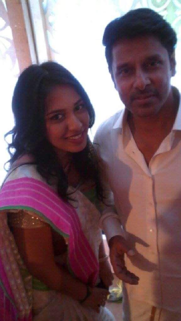 Actor Vikram's Daughter Akshita Engagement Photos