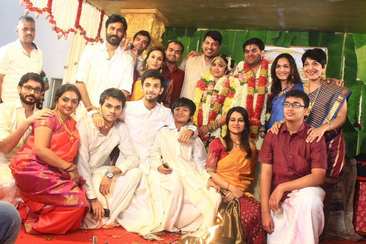 Actor YG Mahendra son Harshavardhan's wedding Photos