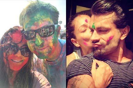 Actors Celebrate Holi 2017 Photos