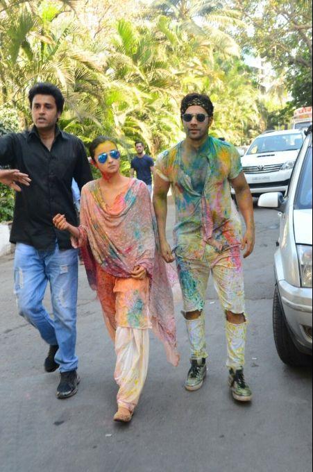 Actors Celebrate Holi 2017 Photos