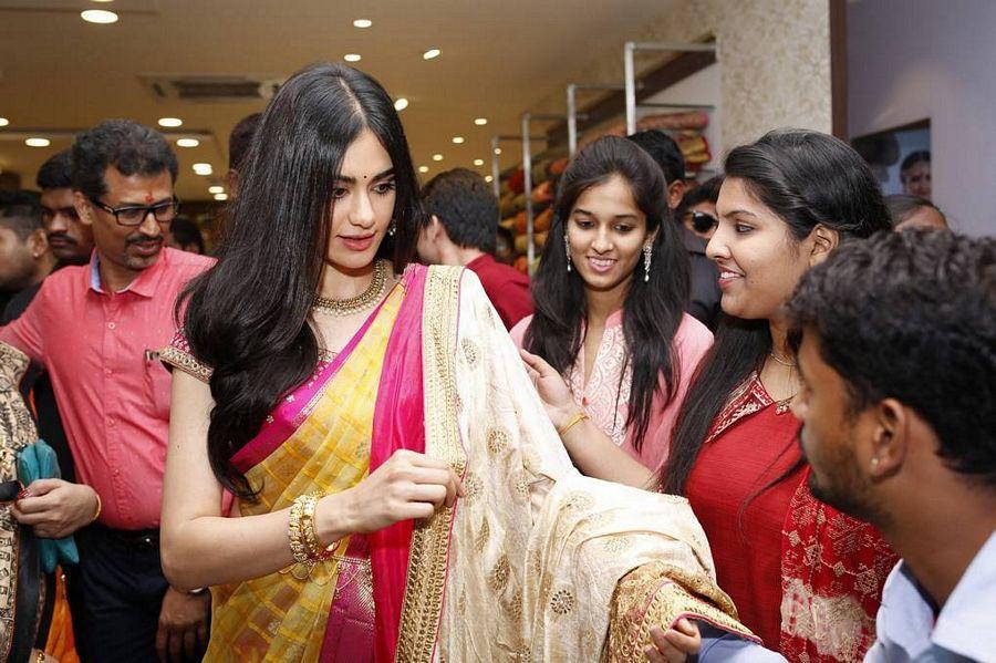 Actress Adah Sharma Launch Saree Niketan Photos