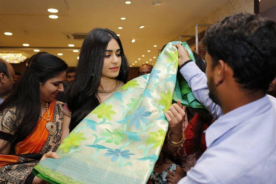 Actress Adah Sharma Launch Saree Niketan Photos