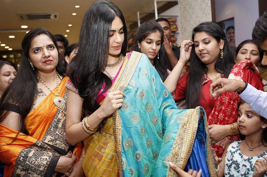 Actress Adah Sharma Launch Saree Niketan Photos