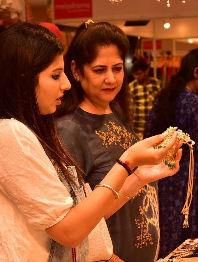 Actress Chitra Shukla Launches Melodrama Designer Expo In Banjara Hills