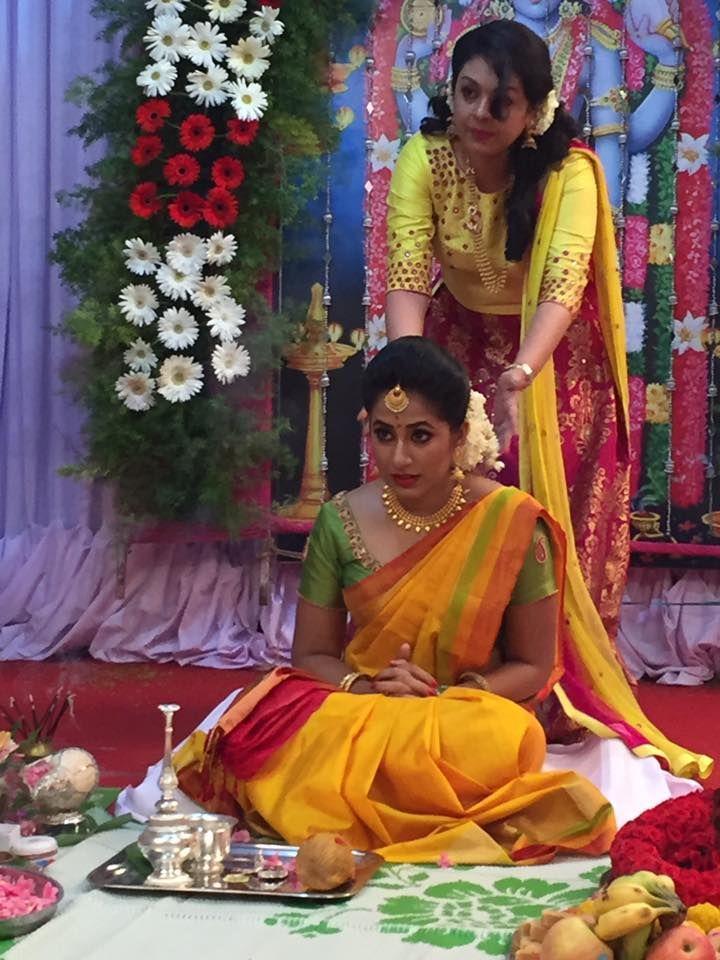 Actress Jyothi & Krishna Engagement Highlights Photos