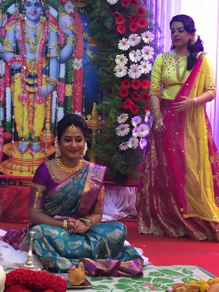 Actress Jyothi & Krishna Engagement Highlights Photos