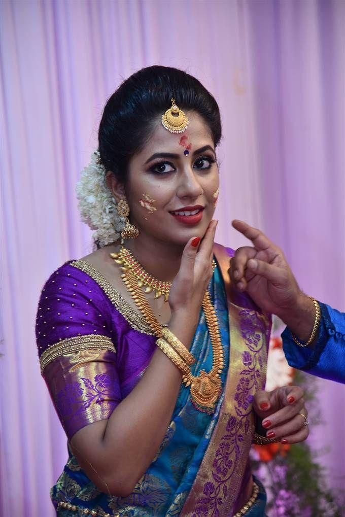 Actress Jyothi & Krishna Engagement Highlights Photos