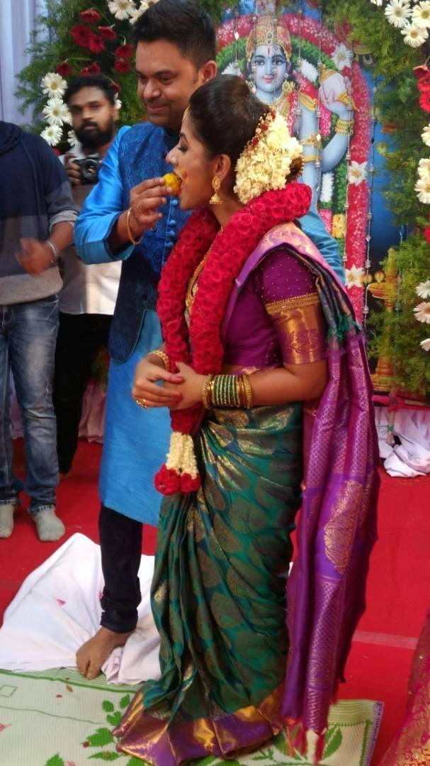 Actress Jyothi & Krishna Engagement Highlights Photos