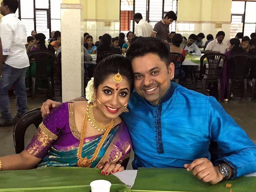 Actress Jyothi & Krishna Engagement Highlights Photos