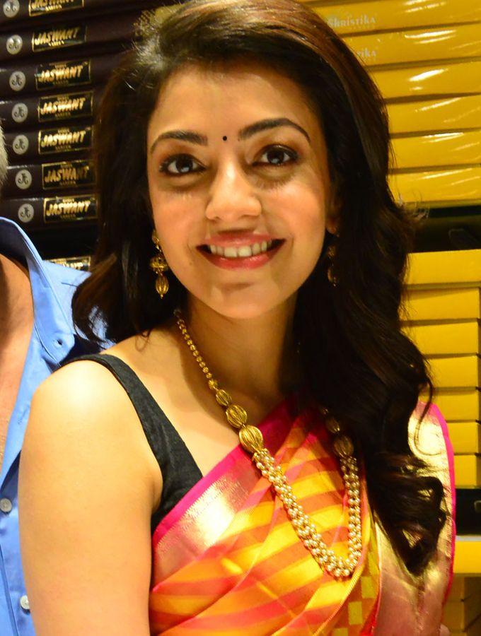 Actress Kajal Agarwal launches Kishan Fashion Mall At Nizamabad