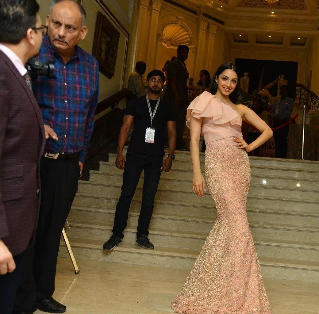 Actress Kiara Advani Stills From The Statement Wedding Jewellery Exhibit Launch
