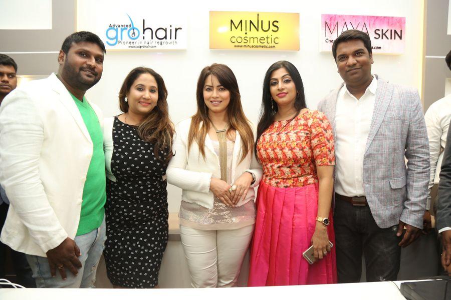 Actress Mahima Chaudhry launches Cosmetic Clinic at Kilpauk