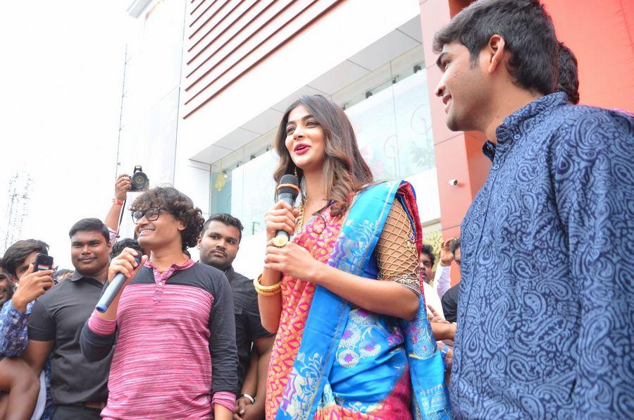 Actress Pooja Hegde Launches Anutex Shopping Mall Photos