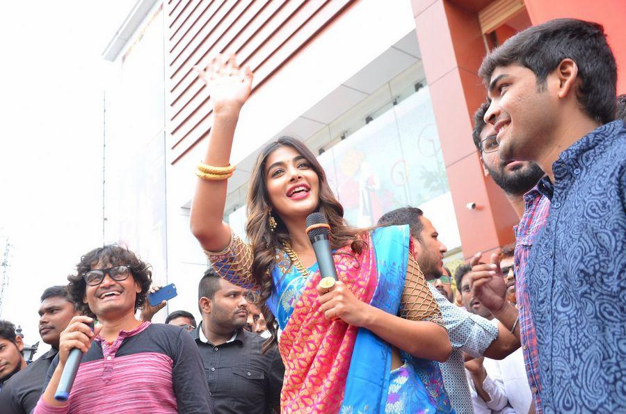 Actress Pooja Hegde Launches Anutex Shopping Mall Photos