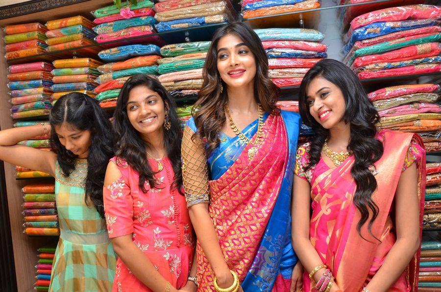 Actress Pooja Hegde Launches Anutex Shopping Mall Photos