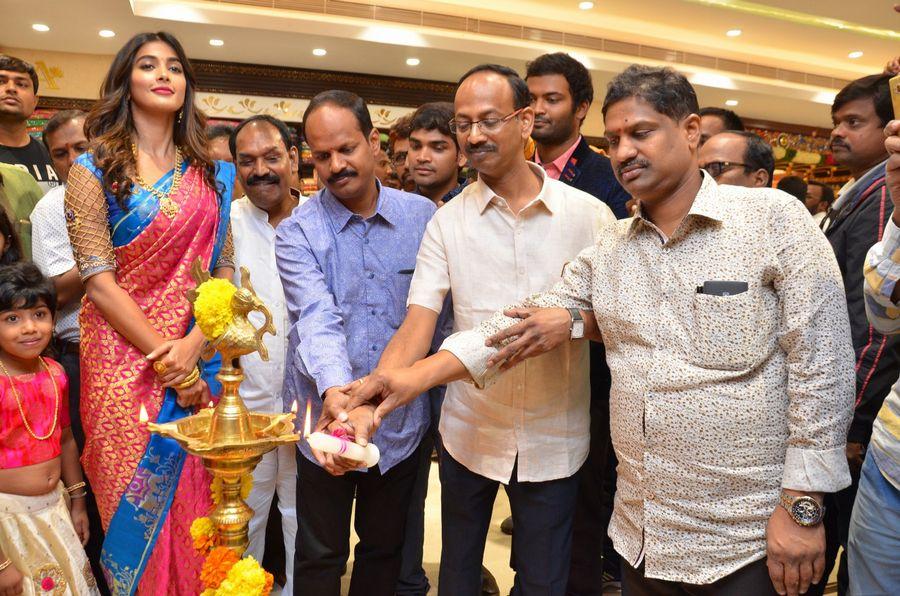 Actress Pooja Hegde Launches Anutex Shopping Mall Photos