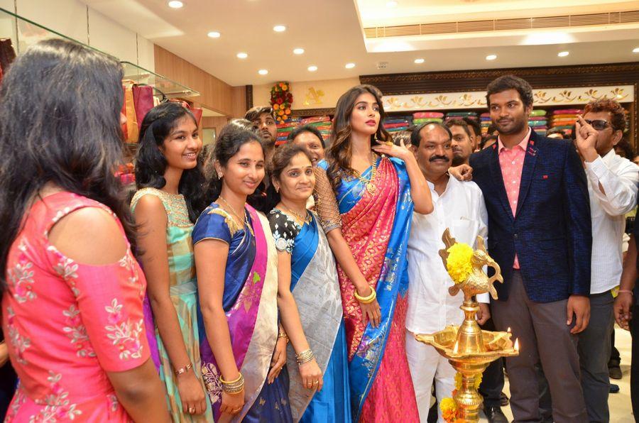Actress Pooja Hegde Launches Anutex Shopping Mall Photos