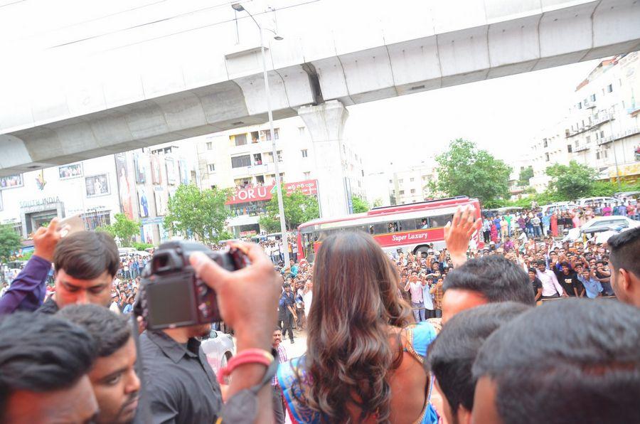 Actress Pooja Hegde Launches Anutex Shopping Mall Photos