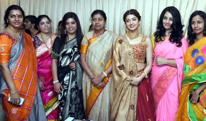 Actress Pranitha Subhash Face To Face about Traditional Studio Launch