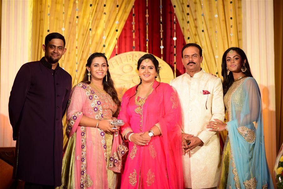 Actress Radha 25th Year Wedding Anniversary Photos