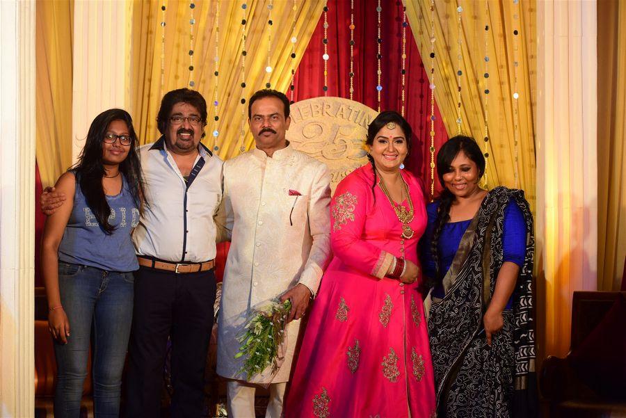 Actress Radha 25th Year Wedding Anniversary Photos