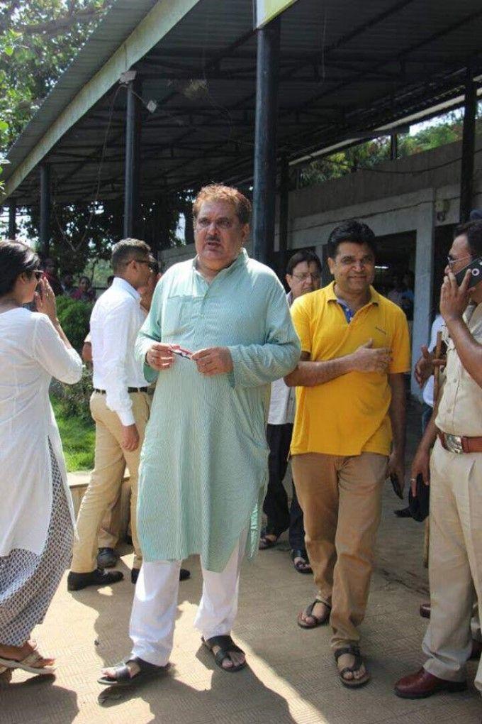 Actress Reema Lagoo Funeral Photos