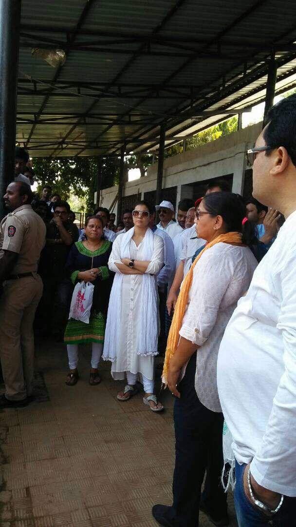 Actress Reema Lagoo Funeral Photos