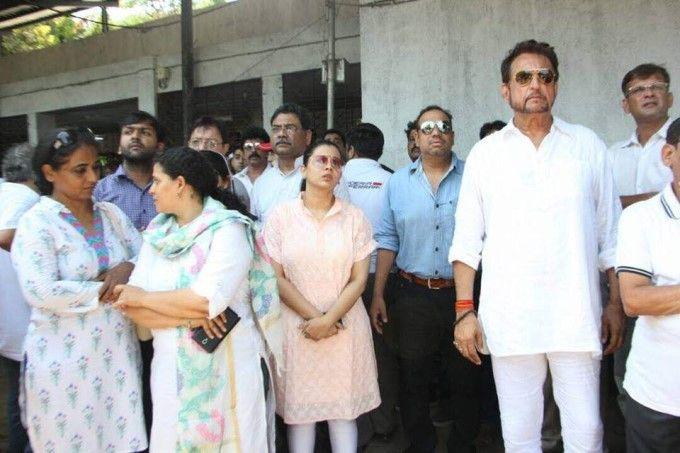 Actress Reema Lagoo Funeral Photos