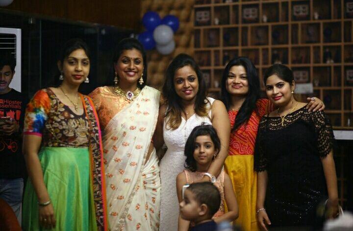 Actress Roja Son Koushik Birthday Celebration Photos