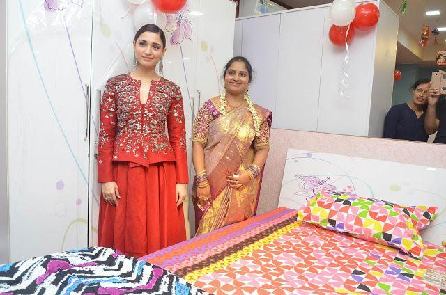 Actress Tamanna Launches Tirumala Furnitures at Nizampet Photos