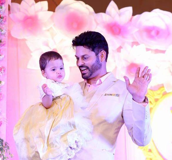 Actress Vidya Rao Daughter Laghima Rao 1st Birthday Bash Photos