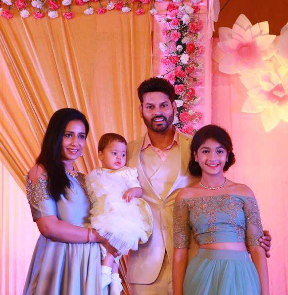 Actress Vidya Rao Daughter Laghima Rao 1st Birthday Bash Photos