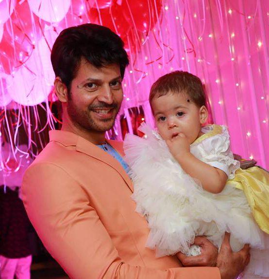 Actress Vidya Rao Daughter Laghima Rao 1st Birthday Bash Photos