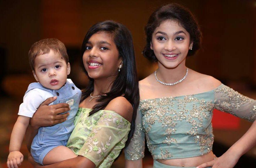 Actress Vidya Rao Daughter Laghima Rao 1st Birthday Bash Photos