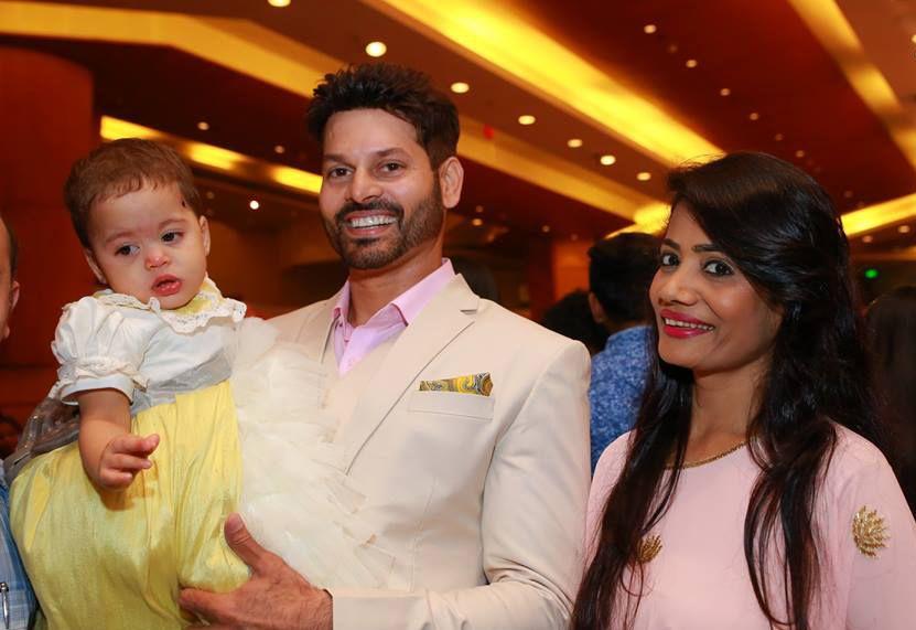 Actress Vidya Rao Daughter Laghima Rao 1st Birthday Bash Photos