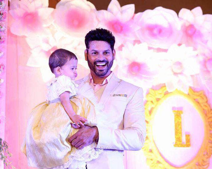 Actress Vidya Rao Daughter Laghima Rao 1st Birthday Bash Photos