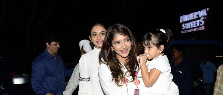 Actress at Manchu Lakshmi's Junior Kuppanna Restaurant Launch