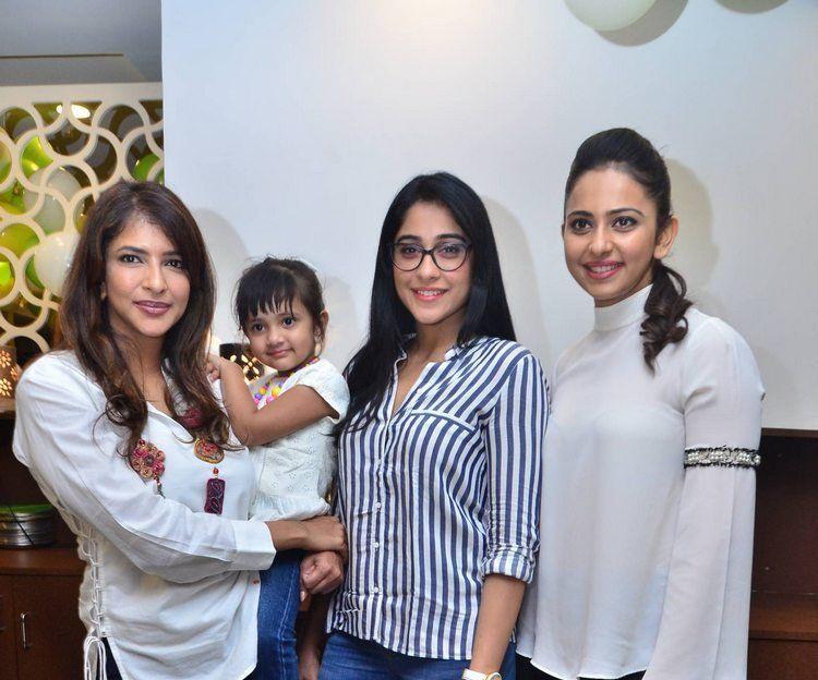 Actress at Manchu Lakshmi's Junior Kuppanna Restaurant Launch